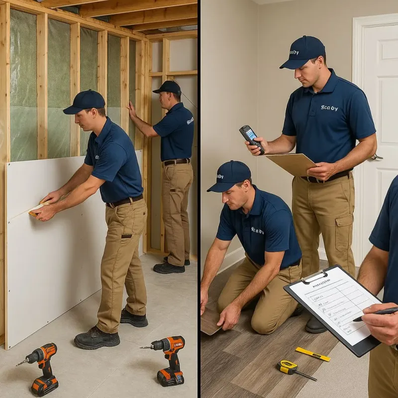 Repairs and Reconstruction process in Chapman, KS